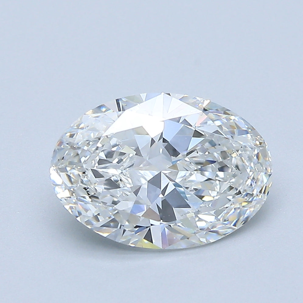 2.0ct Oval Natural Diamond — F VS2, GIA Certified
