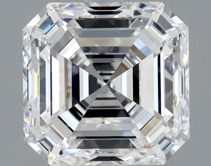 2.01ct Asscher Natural Diamond — E SI1, GIA Certified