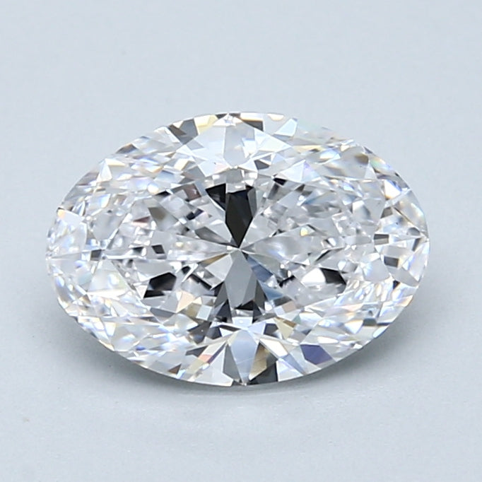 1.71ct Oval Natural Diamond — D VS1, GIA Certified