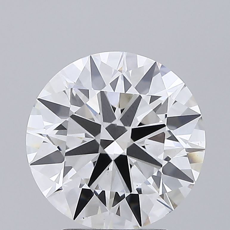 3.16ct Round, F VS1 — IGI