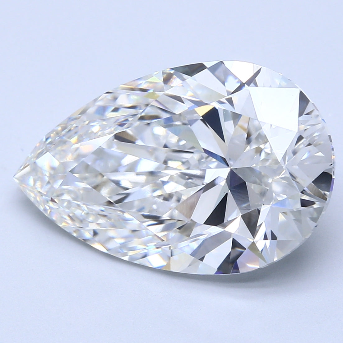 10.3ct Pear, F VS1 — IGI