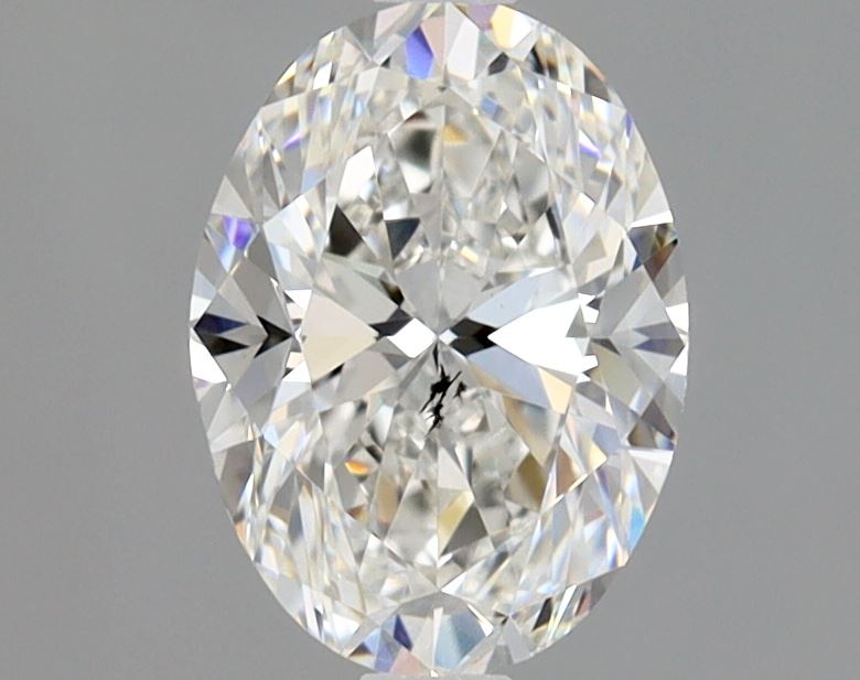 1.01ct Oval, G SI2 — GIA