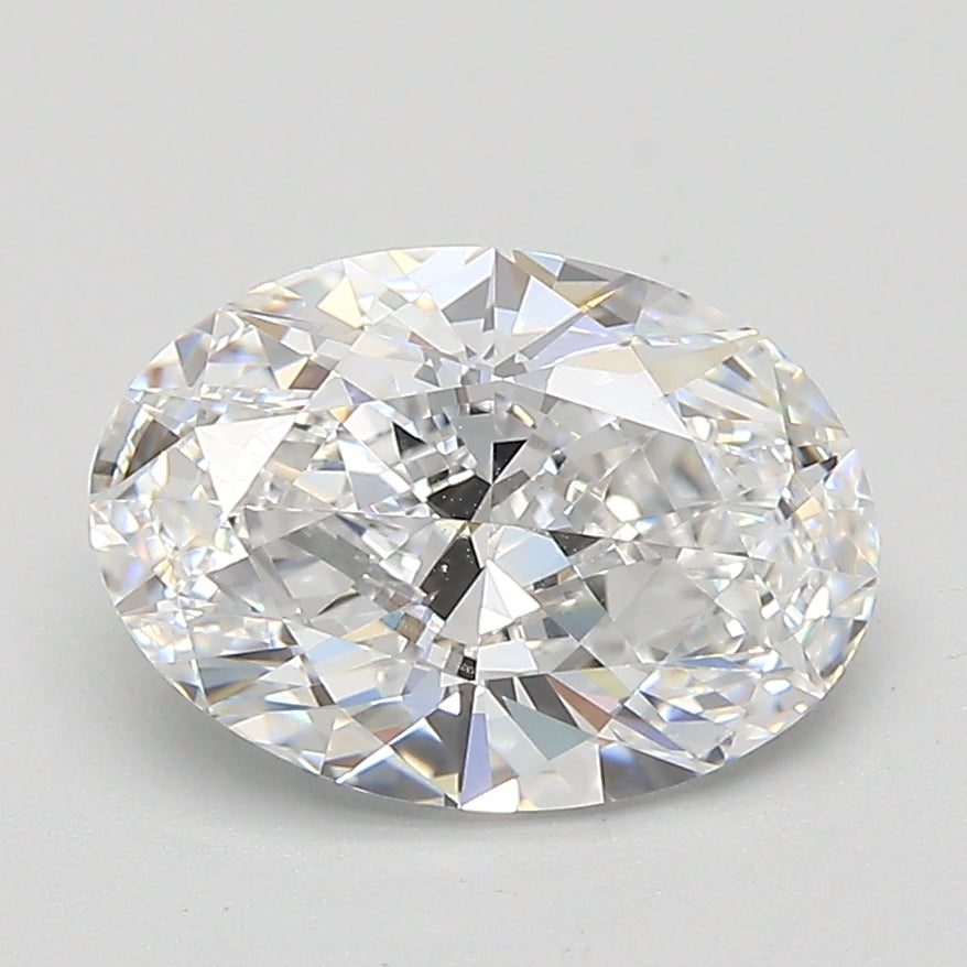 2.0ct Oval Natural Diamond — D VS1, GIA Certified