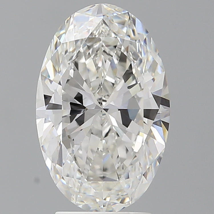 3.53ct Oval Lab-Grown Diamond — F VVS2, IGI Certified
