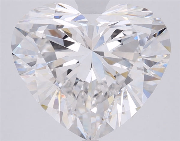 3.02ct Heart Lab-Grown Diamond — F VVS2, IGI Certified
