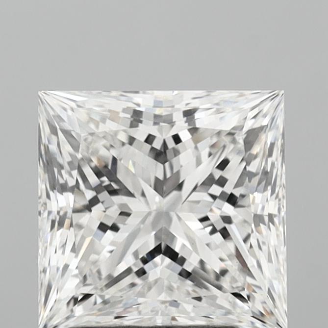 3.09ct Princess Lab-Grown Diamond — E VS1, IGI Certified