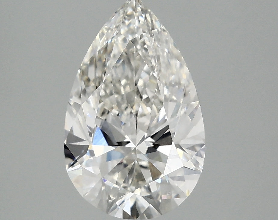 2.06ct Pear, F VS2 — IGI