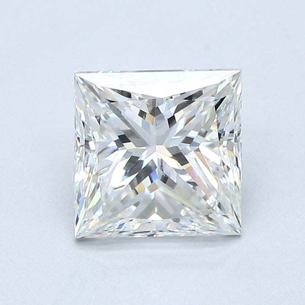 1.76ct PRINCESS, G SI1 — GIA