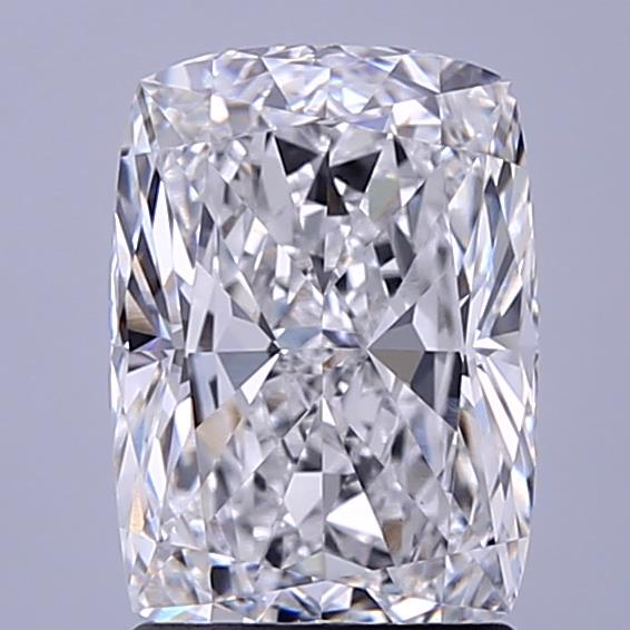 2.14ct Cushion Lab-Grown Diamond — D VVS2, IGI Certified