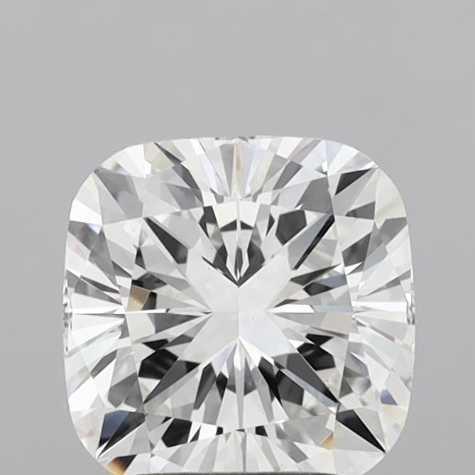 2.6ct Cushion Lab-Grown Diamond — F VVS2, IGI Certified