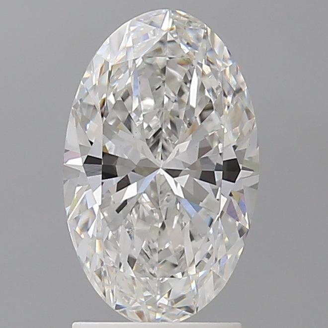 2.1ct Oval Lab-Grown Diamond — F VVS2, IGI Certified