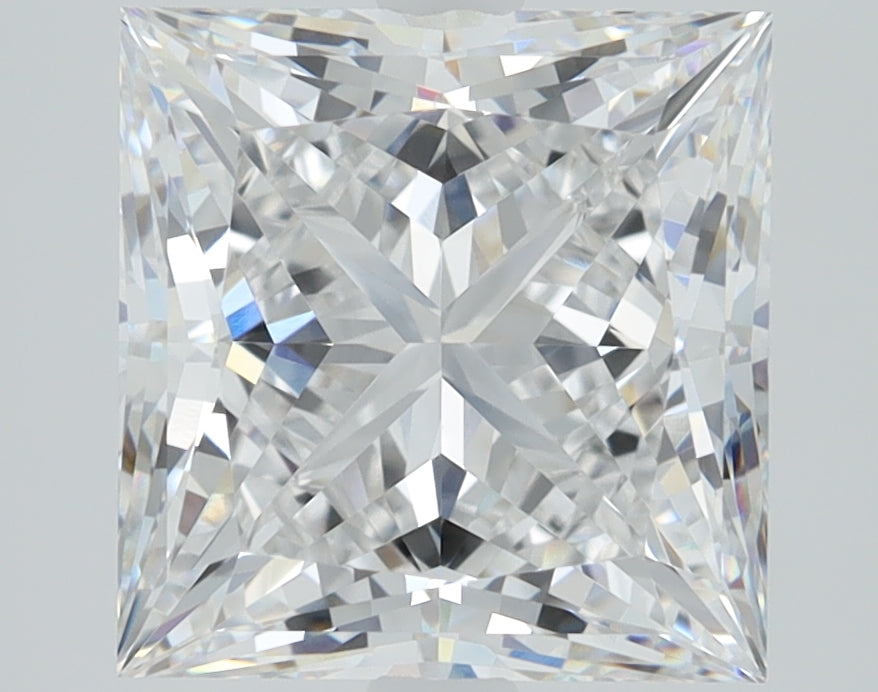 3.62ct Princess, D VVS2 — IGI