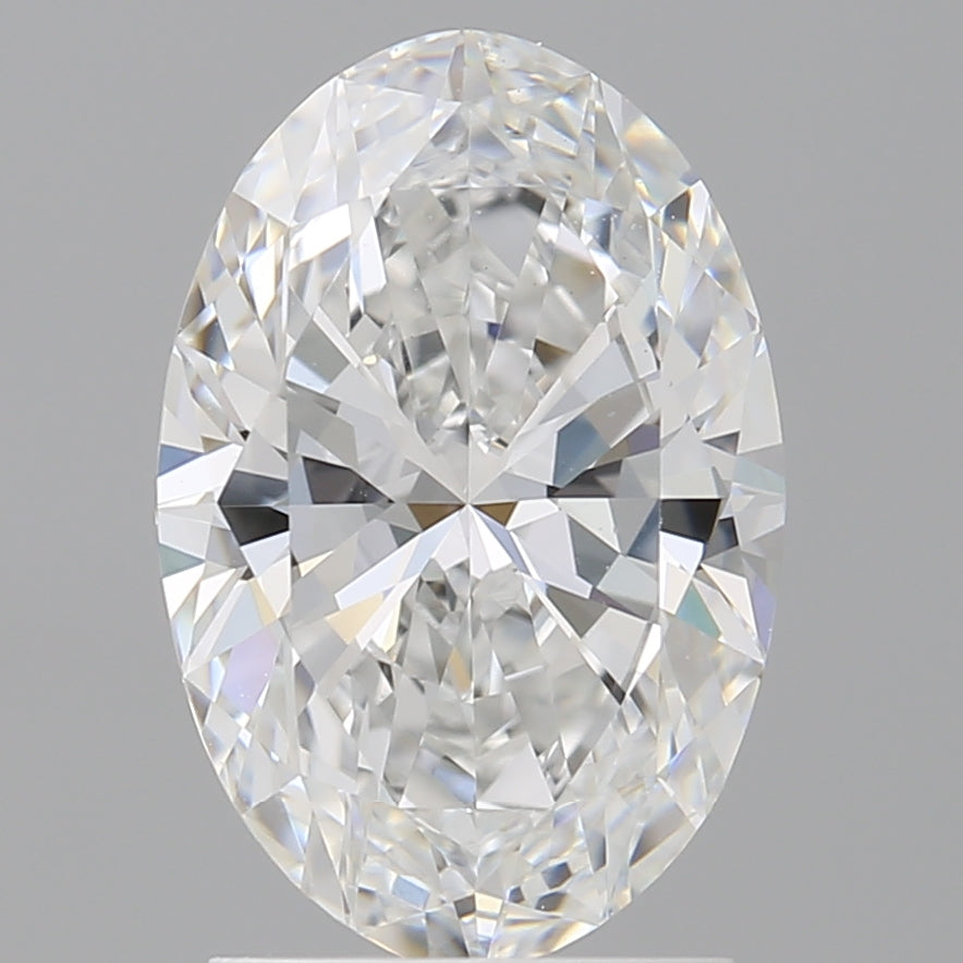 2.1ct Oval Lab-Grown Diamond — E VS1, IGI Certified