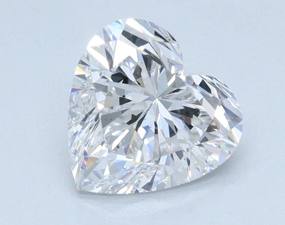 1.55ct Heart, D VS2 — IGI