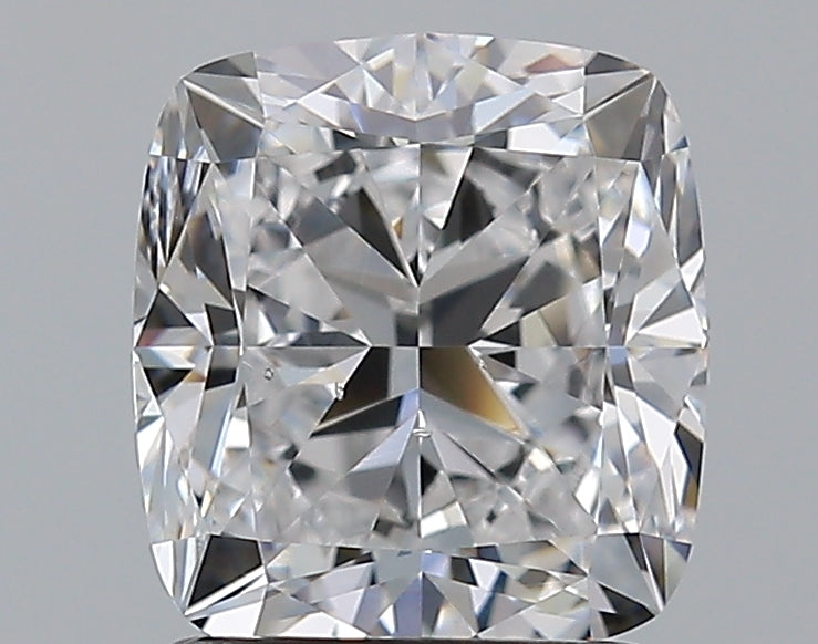 2.01ct Cushion Natural Diamond — D SI1, GIA Certified