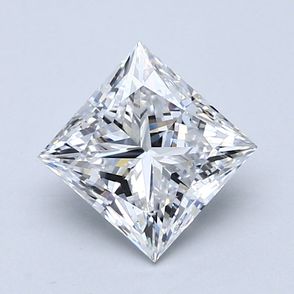 2.01ct PRINCESS, D VS2 — GIA