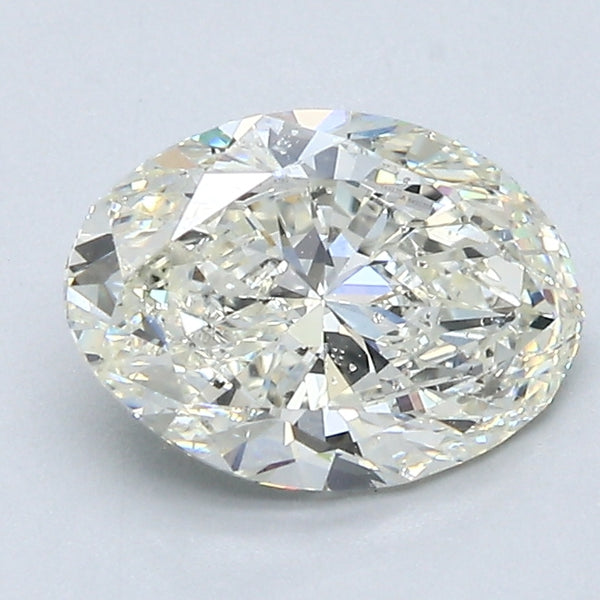 1.5ct OVAL, K SI2 — GIA