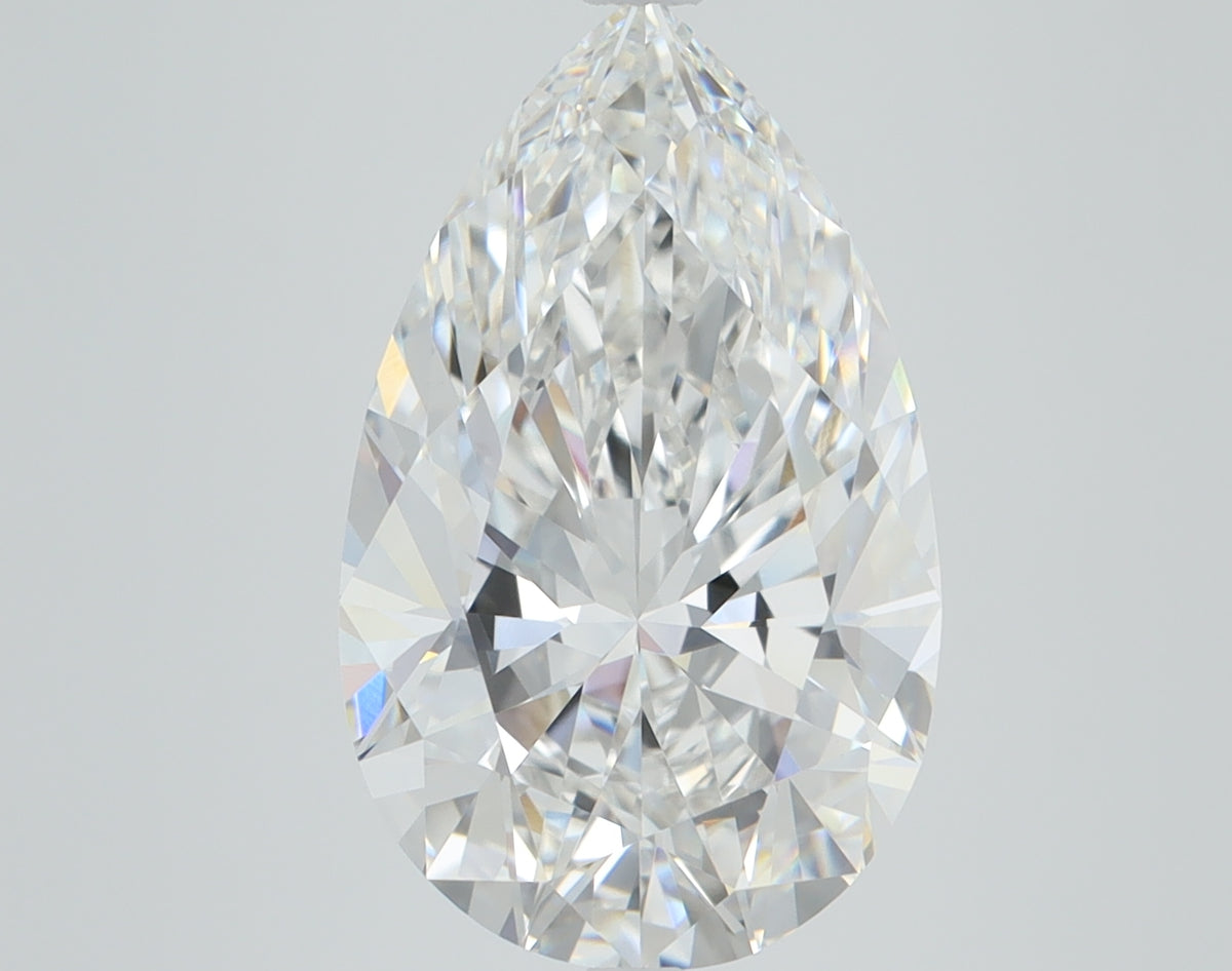 5.02ct Pear, E VVS1 — IGI