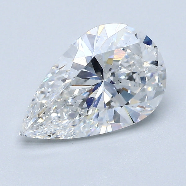 2.01ct PEAR, D SI1 — GIA