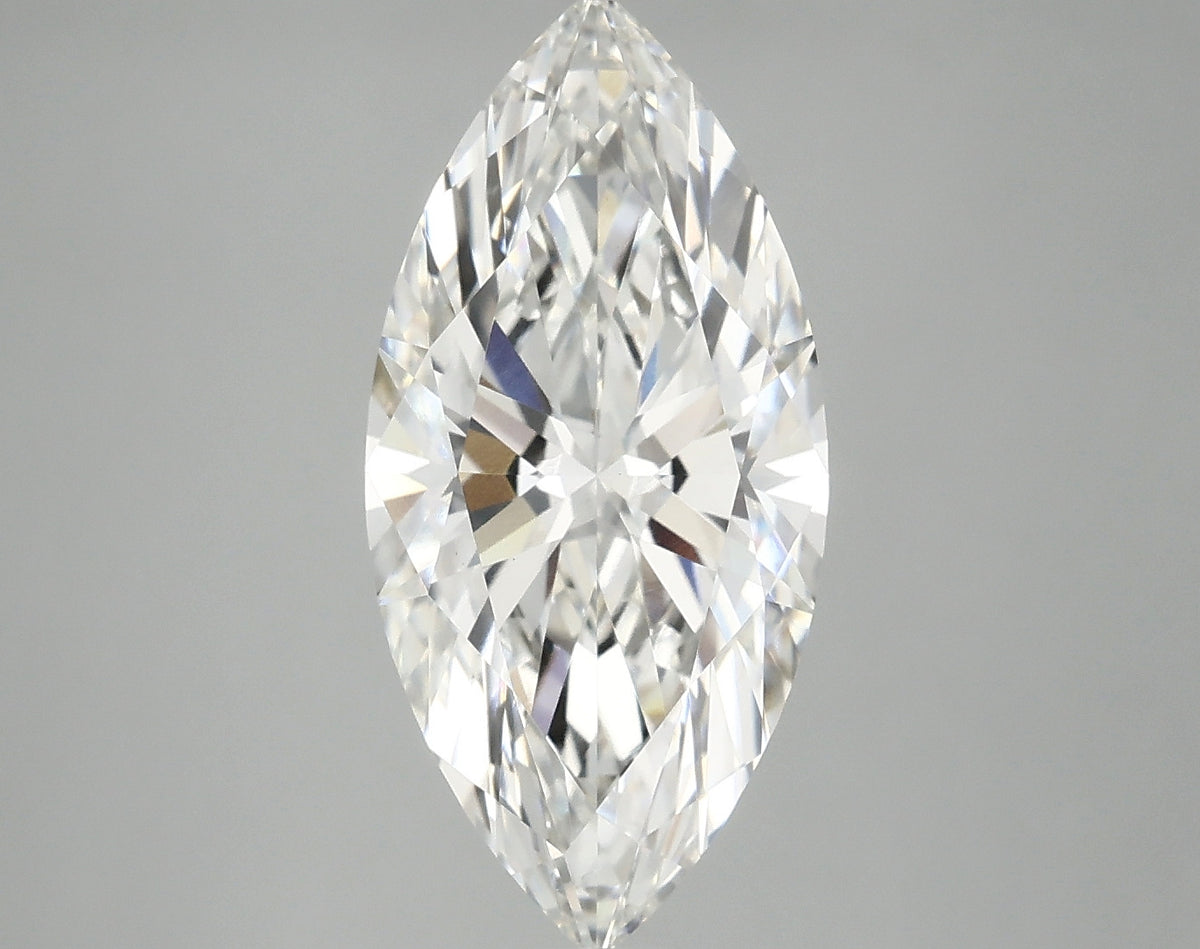 3.64ct Marquise, F VS2 — IGI