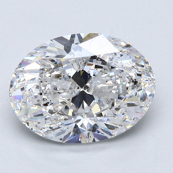 3.01ct OVAL, E SI2 — GIA