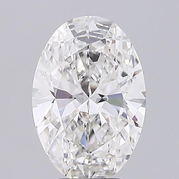 3.87ct Oval, F VVS2 — IGI