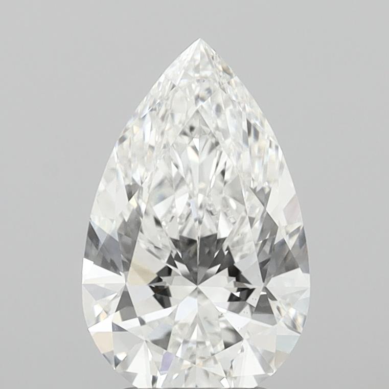 2.55ct Pear, E VS1 — IGI
