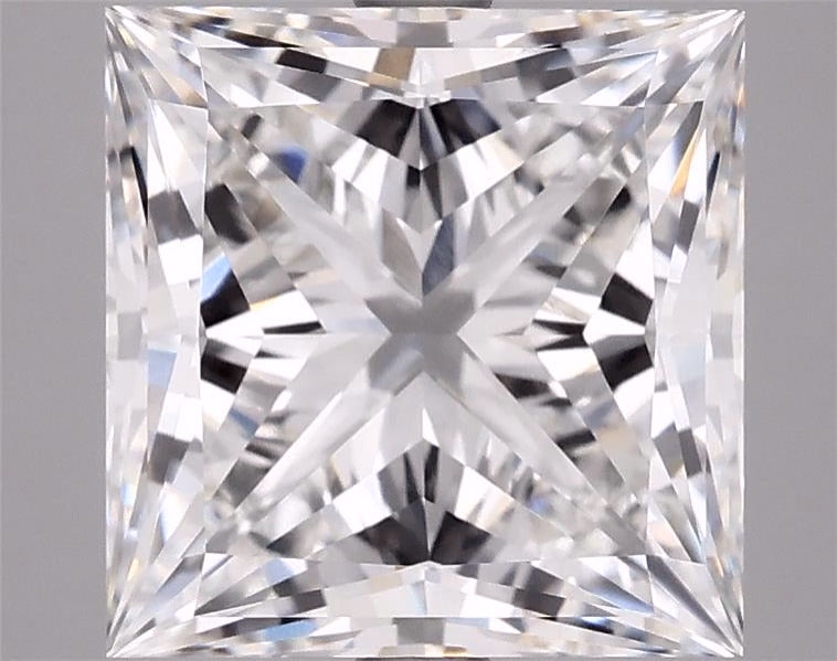 4.02ct Princess, F VVS2 — IGI