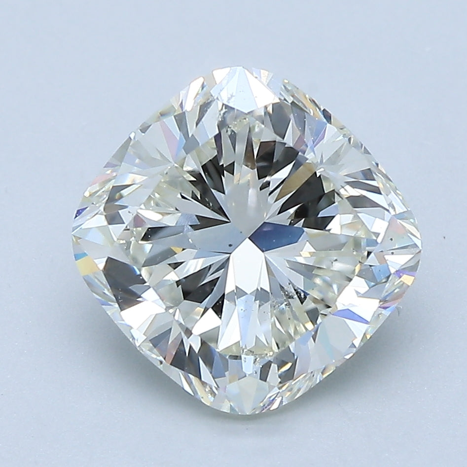 3.51ct Cushion Natural Diamond — J SI1, GIA Certified