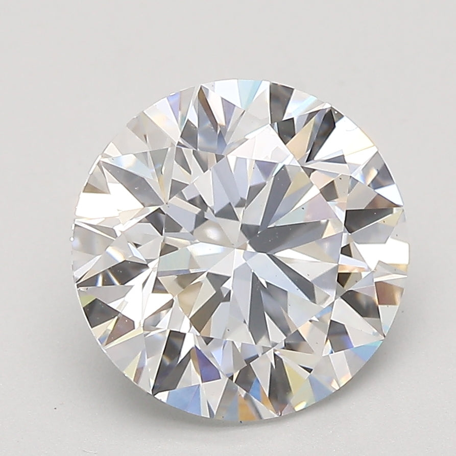 3.07ct Round Lab-Grown Diamond — E VS2, IGI Certified