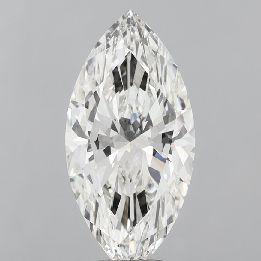 5.05ct Marquise Lab-Grown Diamond — F VVS2, IGI Certified