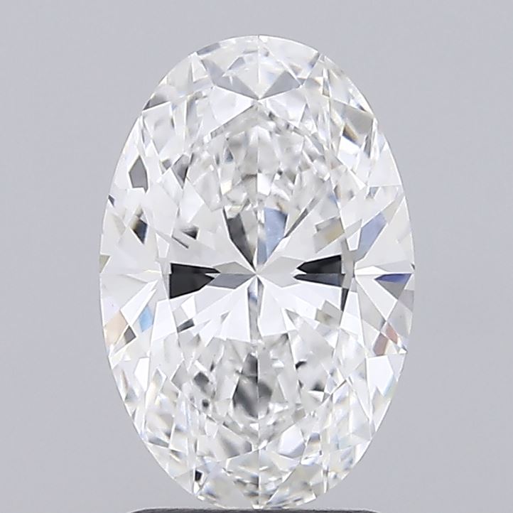 2.16ct Oval, D VVS2 — IGI