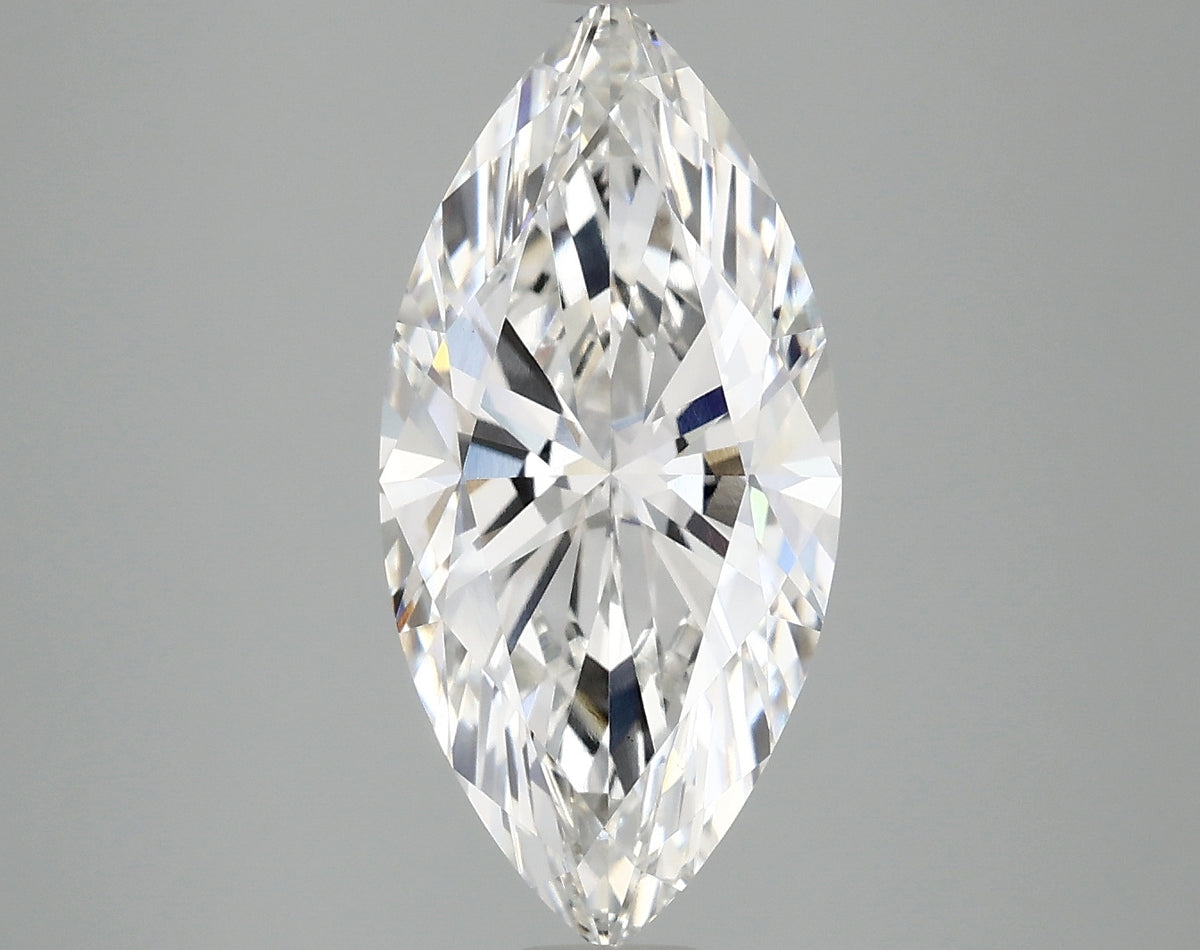 3.41ct Marquise, F VS1 — IGI