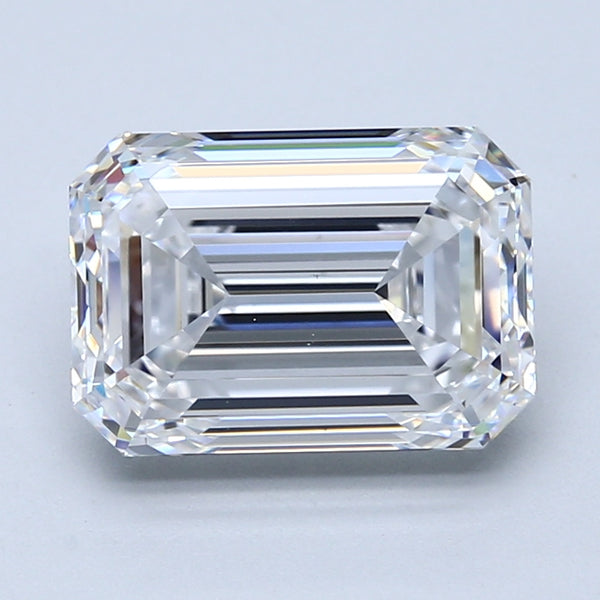 4.01ct EMERALD, D VS1 — GIA