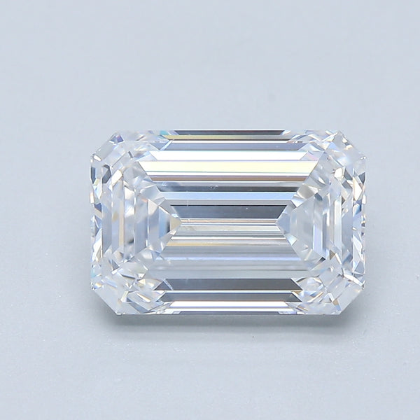 3.02ct EMERALD, D SI2 — GIA