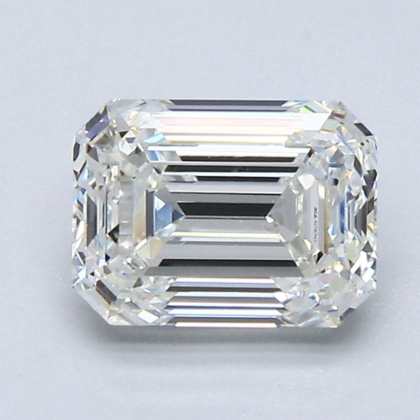 1.5ct EMERALD, I VS1 — GIA