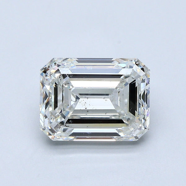 3.0ct EMERALD, I SI2 — GIA