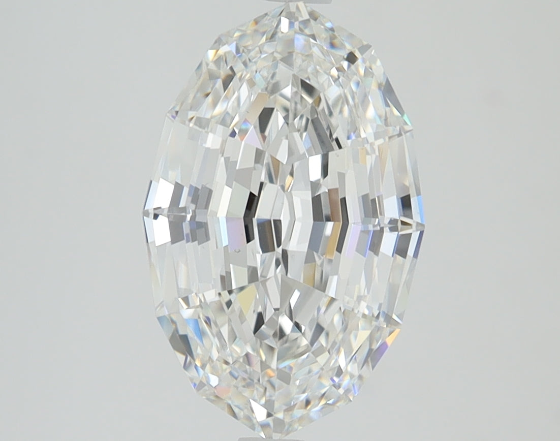 3.03ct Oval Step Cut, E VS1 — IGI
