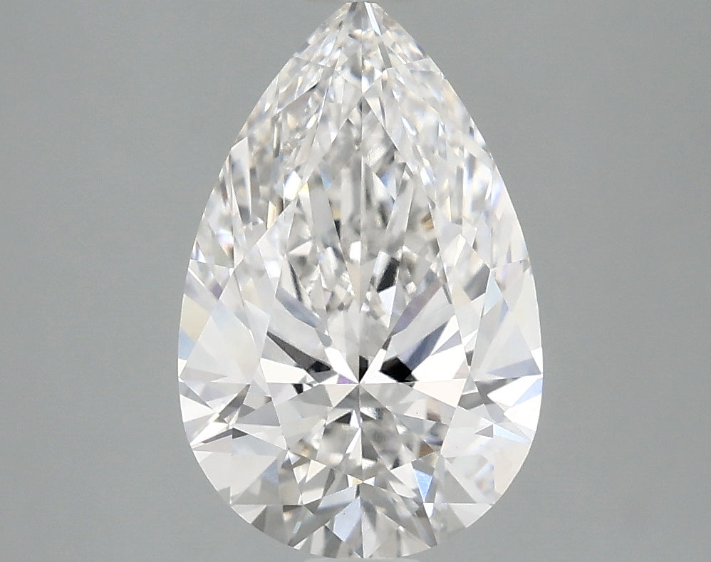 2.58ct Pear Lab-Grown Diamond — E VS1, IGI Certified