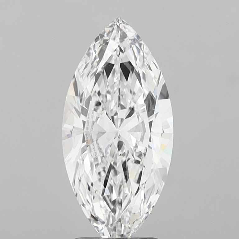3.0ct Marquise Lab-Grown Diamond — D VVS2, IGI Certified