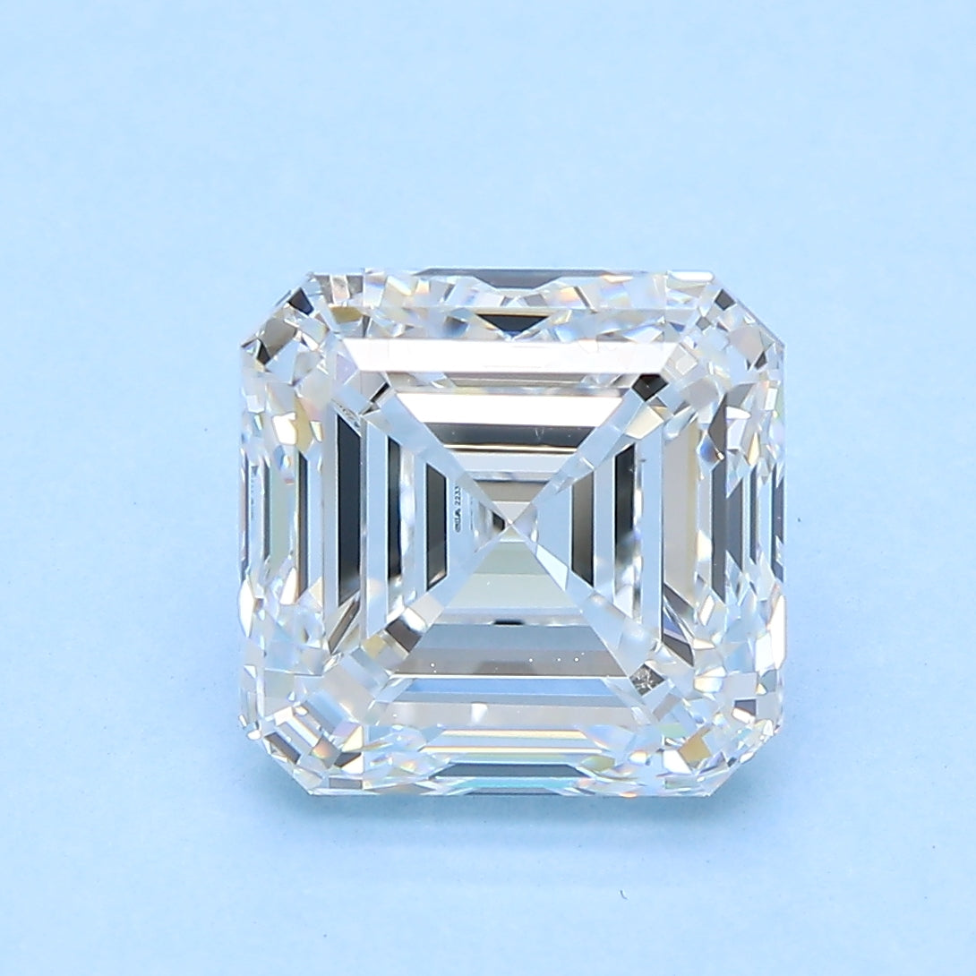 4.01ct Asscher Natural Diamond — E VS1, GIA Certified
