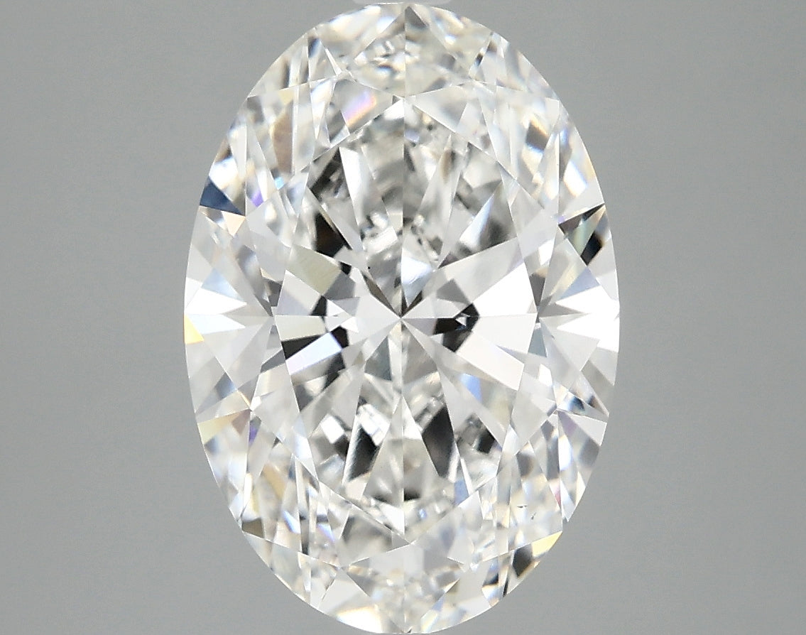 4.09ct Oval Lab-Grown Diamond — F VS1, IGI Certified