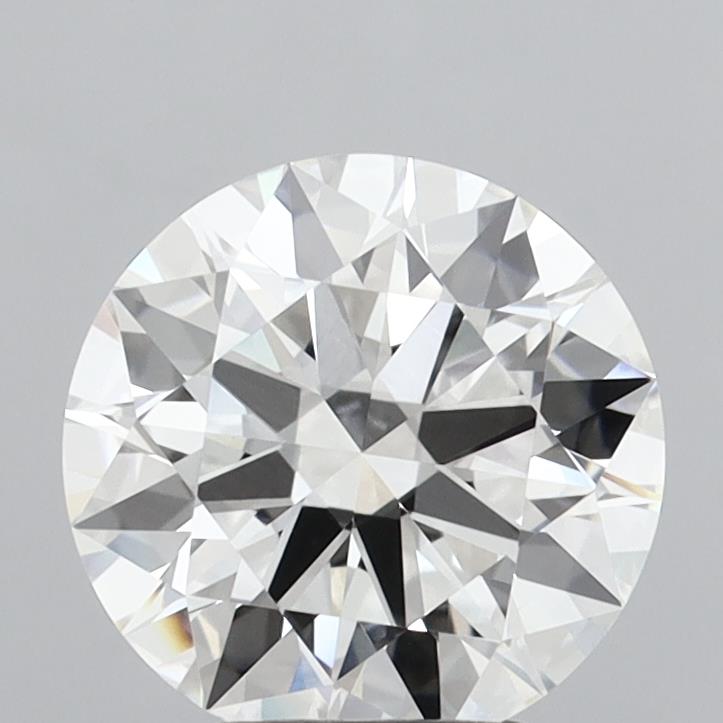 3.09ct Round, F VVS2 — IGI