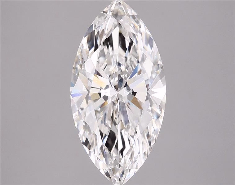3.69ct Marquise, F VVS2 — IGI