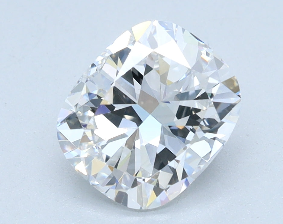 1.5ct Cushion, D VVS2 — IGI