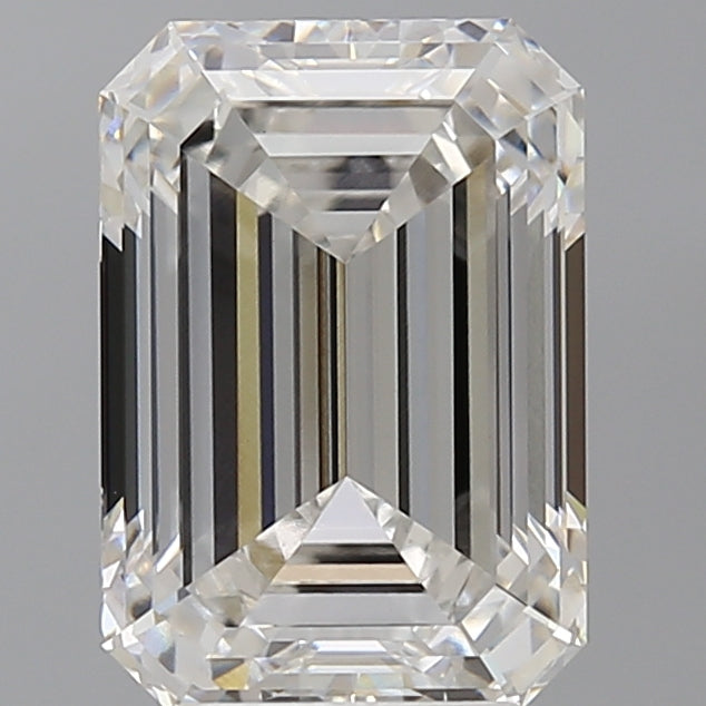 4.09ct Emerald, F VS1 — IGI