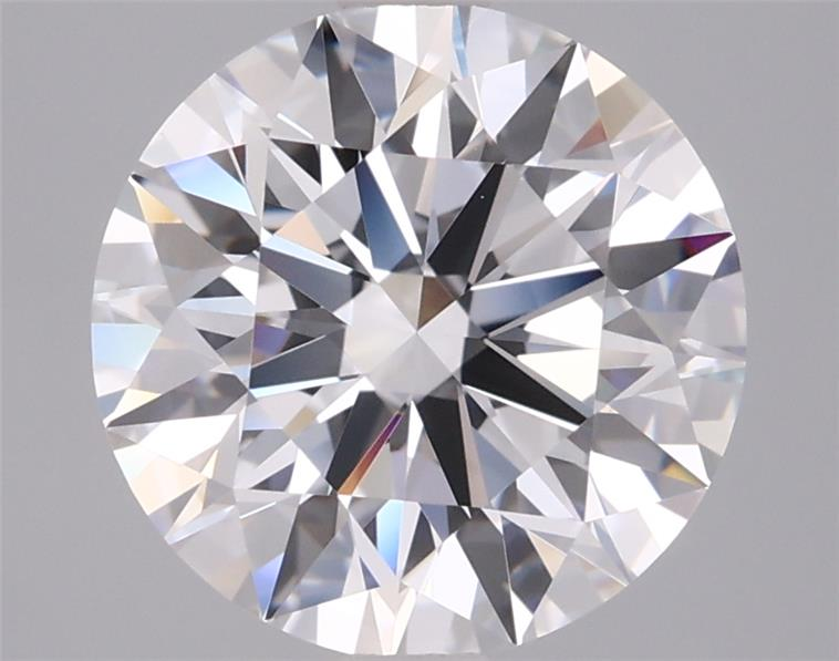 2.7ct Round, D VVS1 — IGI