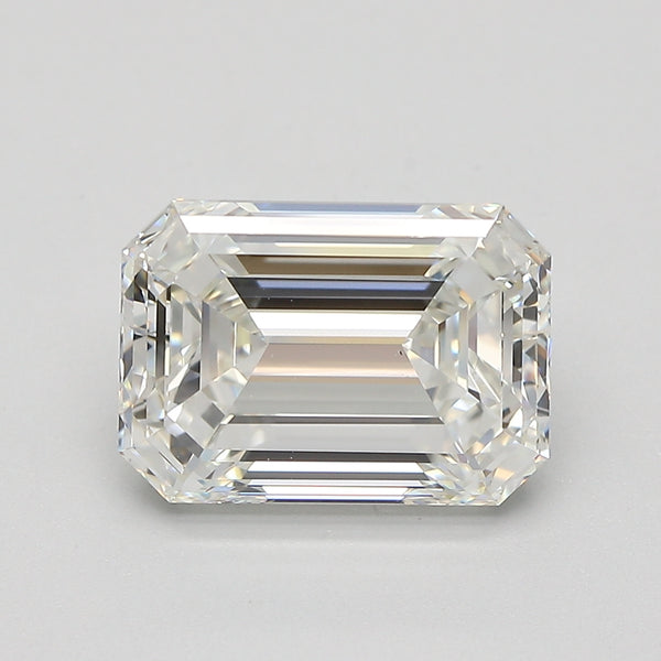 3.8ct Emerald Natural Diamond — H VS1, GIA Certified