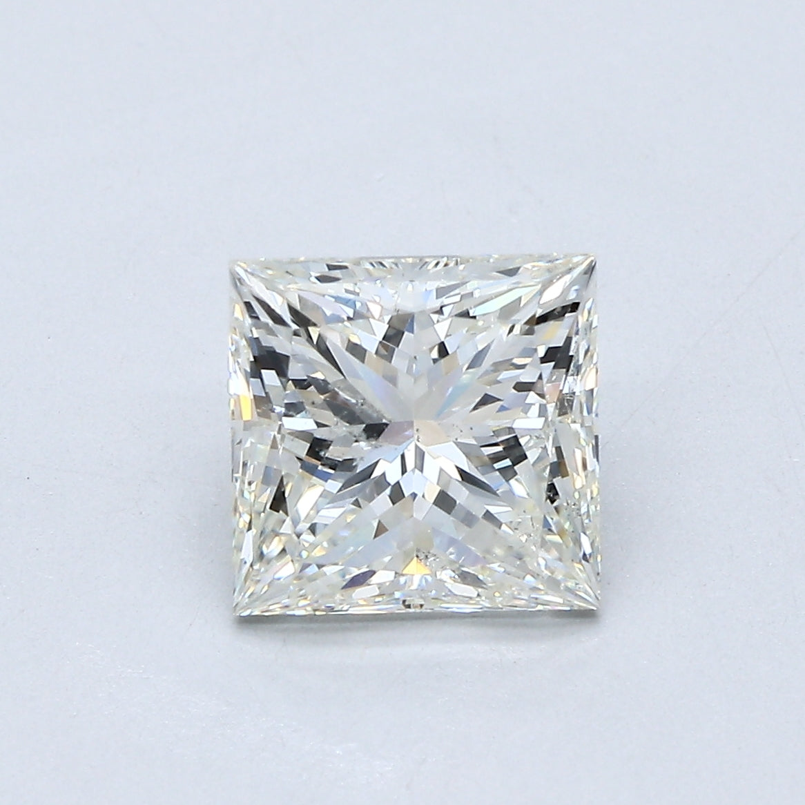 2.51ct Princess Natural Diamond — J SI2, GIA Certified