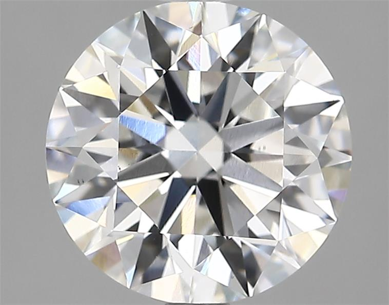 3.07ct Round, E VS2 — IGI